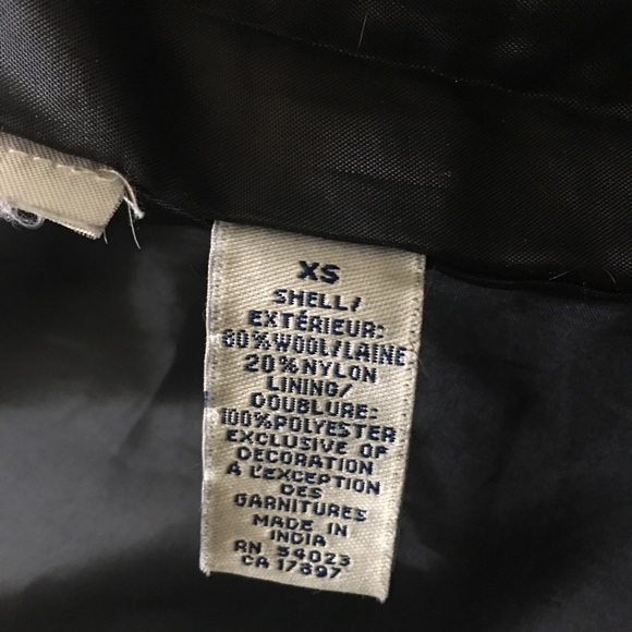 Old Navy Black Pea Coat - Picture 5 of 5